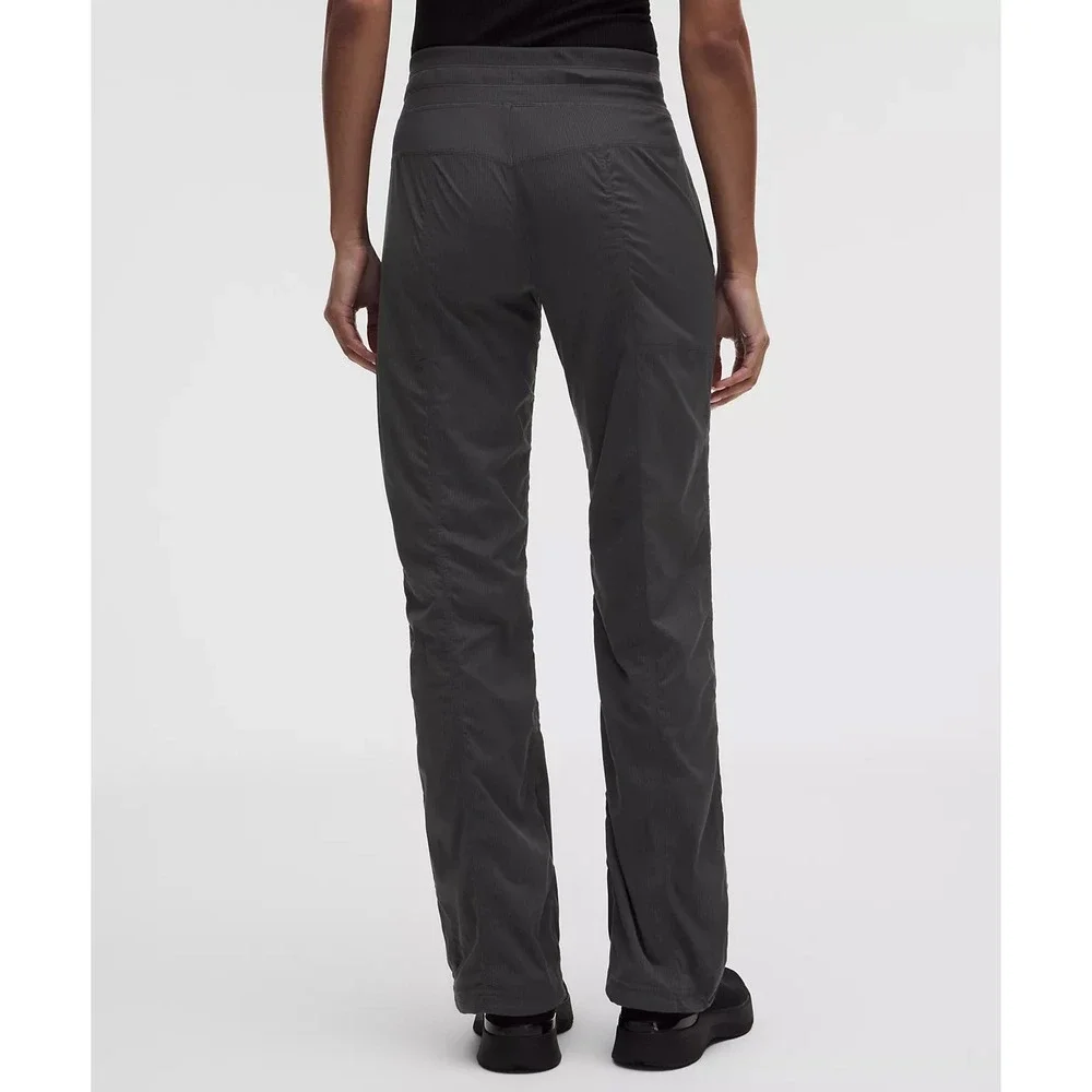 Lululemon Dance Studio Mid-Rise Full Length Pant Graphite Grey Size 10